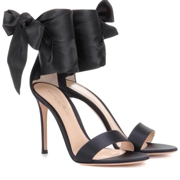 Gianvito Rossi Shoes - Gianvito Rossi Gala Ankle-Wrap Heels